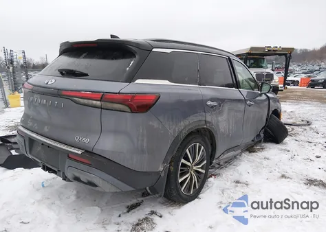 2023 Infiniti Qx60 Autograph Awd z USA, uszkodzony, nr VIN 5N1DL1HU6PC345852